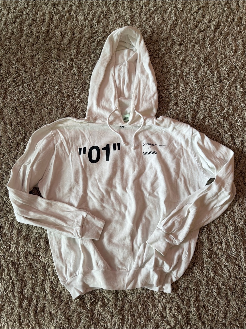 Off-White 2017 “01” Seasonal Edition Hoodie
